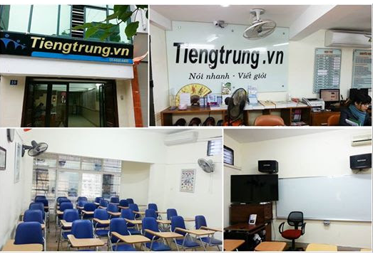 Cơ sở vật chất tại trung tâm tiếng Trung tiengtrung.vn