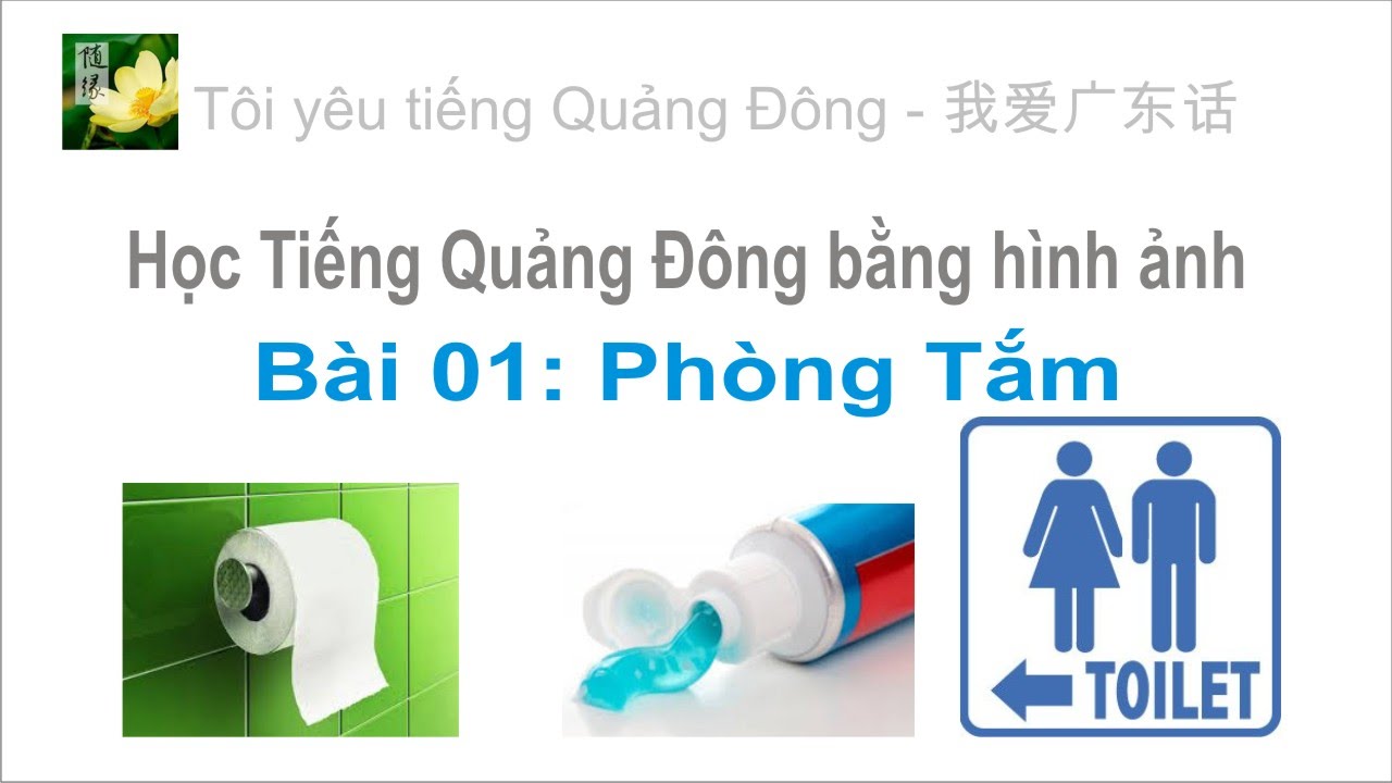 Học tiếng Quảng Đông giao tiếp 1